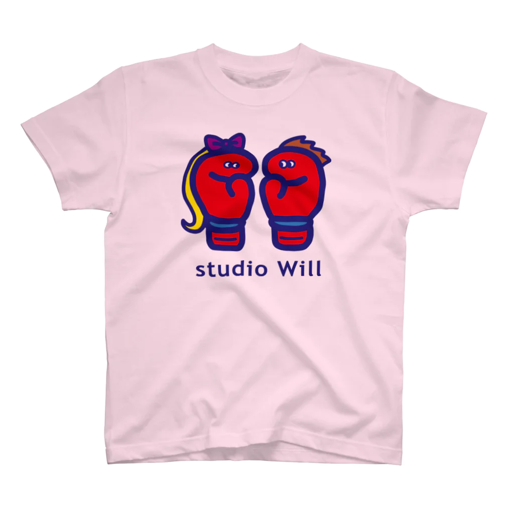 総合格闘技・フィットネス studio Willのstudio Will×INGRID オリジナルTシャツ_B2 スタンダードTシャツ