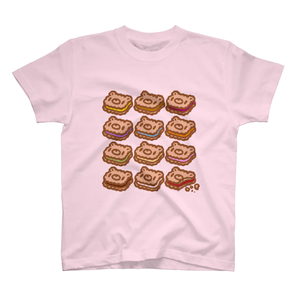 CHAX COLONY imaginariの【各20点限定】いたずらぐまのグル〜ミ〜(15/12cookies)  スタンダードTシャツ