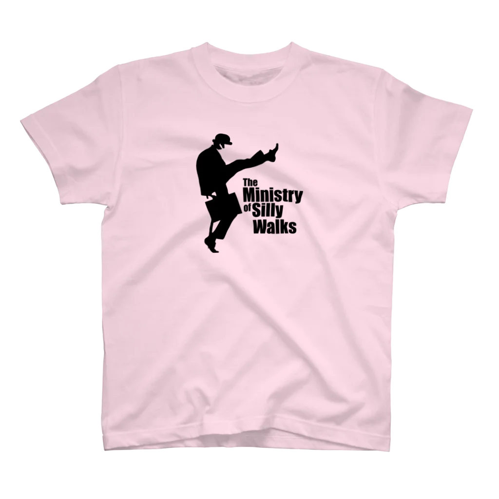 stereovisionのThe Ministry of Silly Walks（バカ歩き省）2/2 スタンダードTシャツ