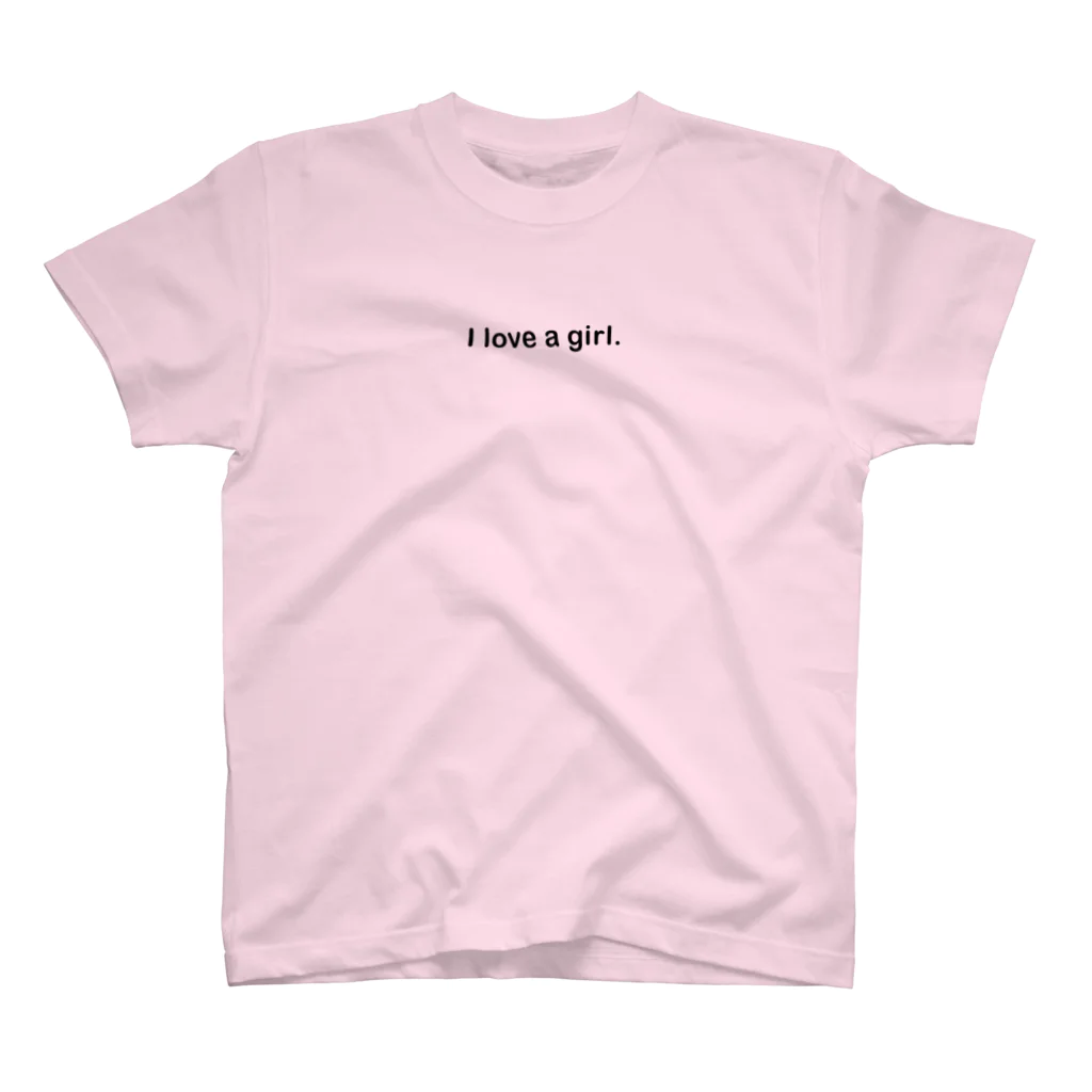 SpindleのI love a girl. Regular Fit T-Shirt