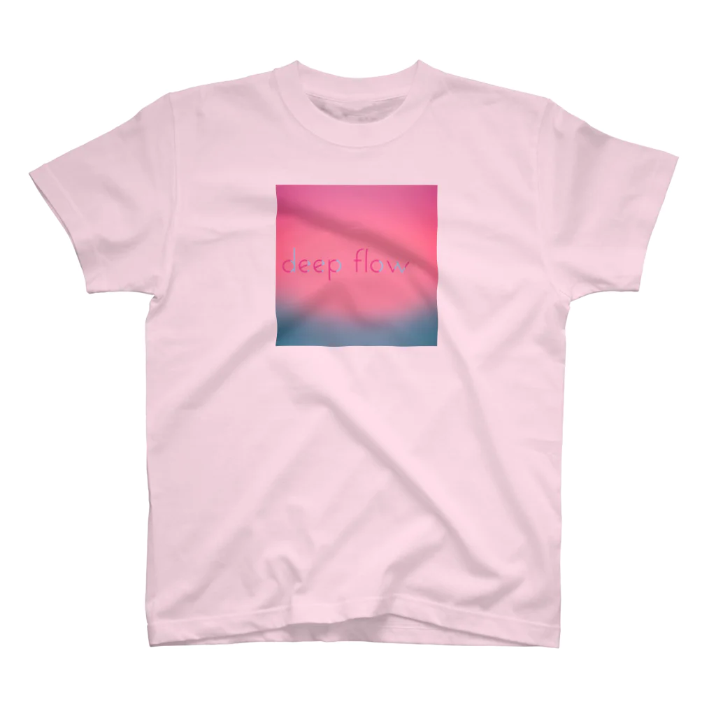 deepflowのTシャツワンピ ベイビーピンク スタンダードTシャツ