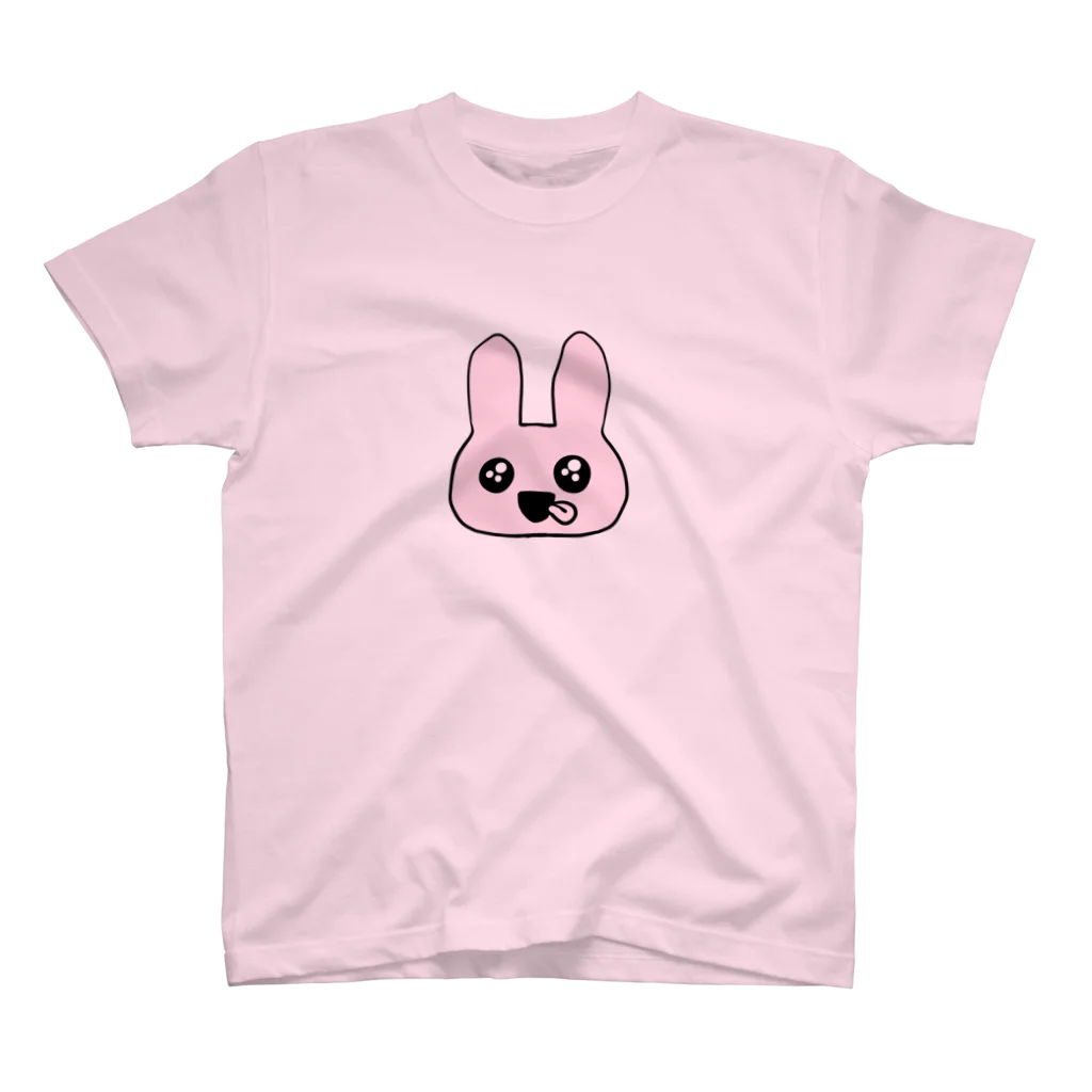 かわいすぎるウサちゃんSHOPのかわいすぎるウサちゃん（よそ行き顔ver.） スタンダードTシャツ