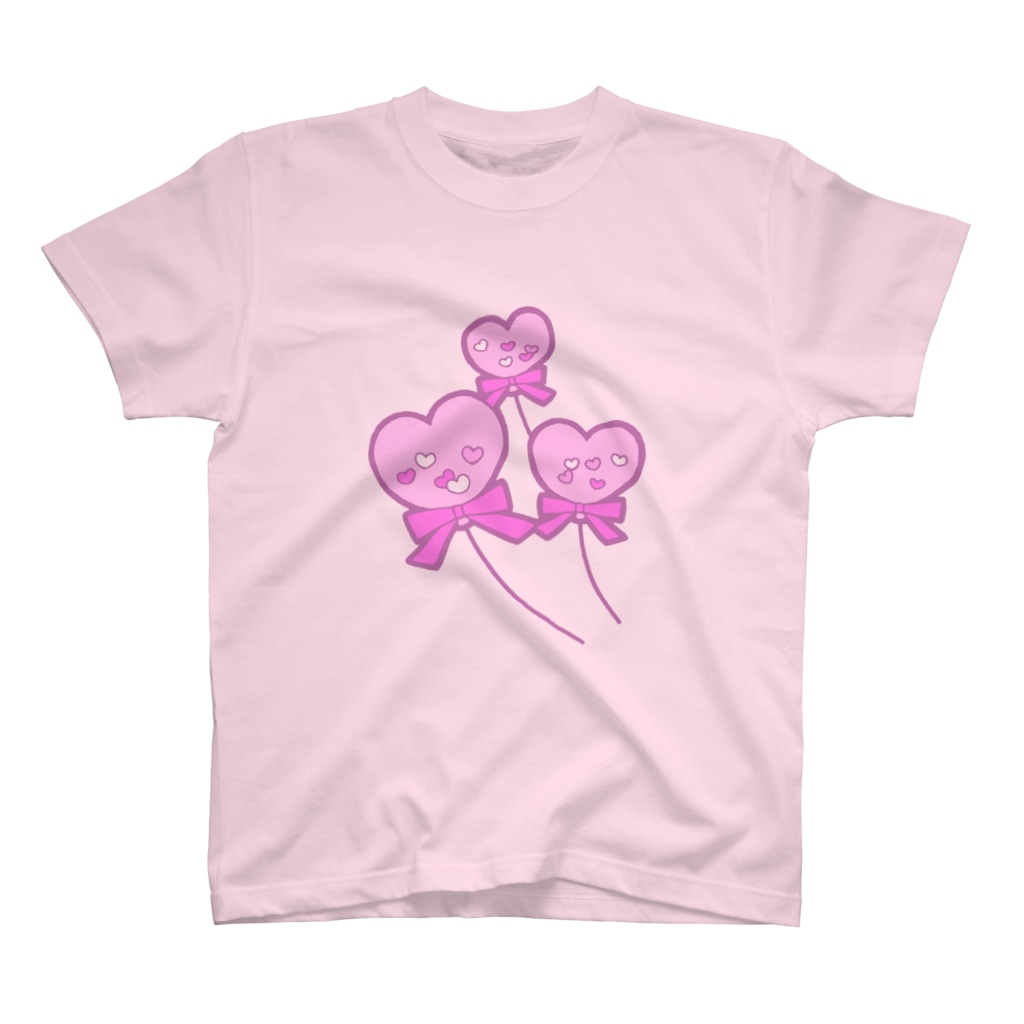 かわいいもののおみせ　いそぎんちゃくのハートの風船 Regular Fit T-Shirt