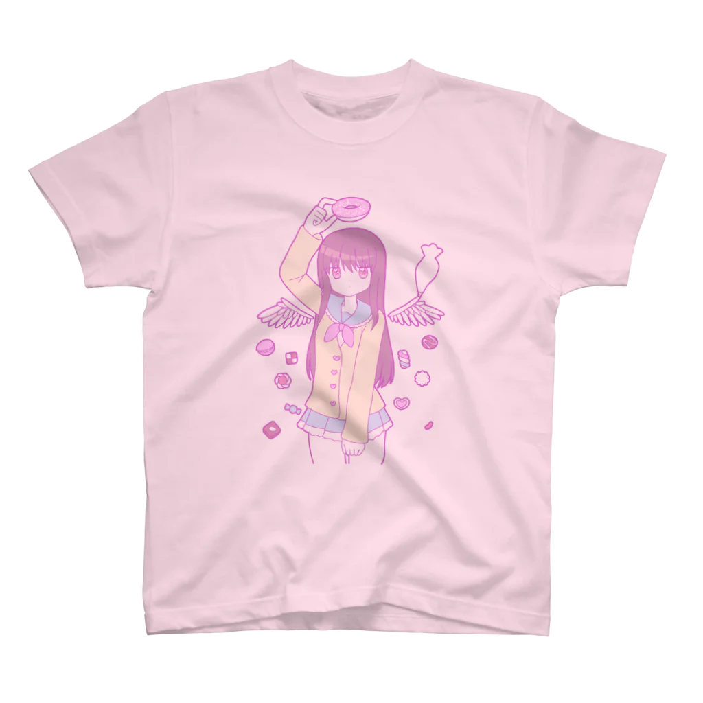 かわいいもののおみせ　いそぎんちゃくのお菓子な天使 Regular Fit T-Shirt