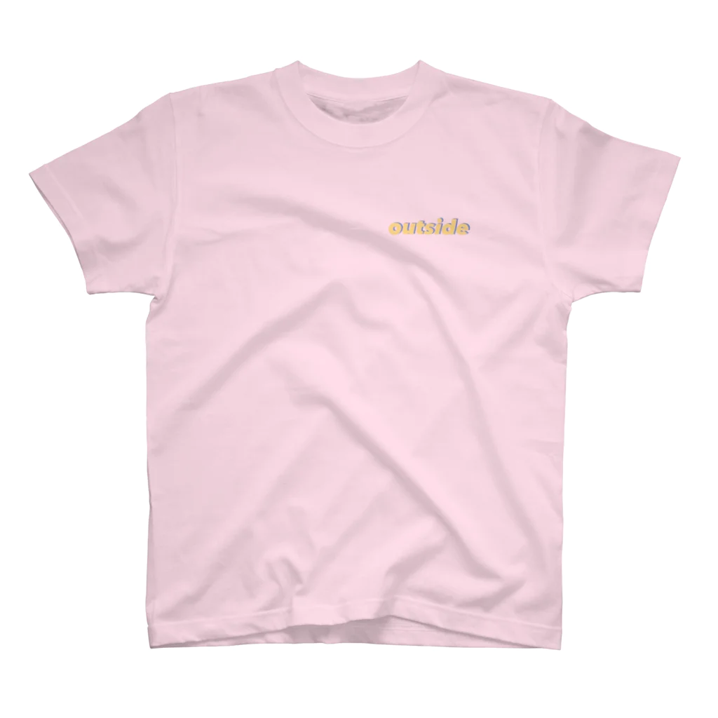 NONNOABOKADOの夏こそ外に出よう スタンダードTシャツ