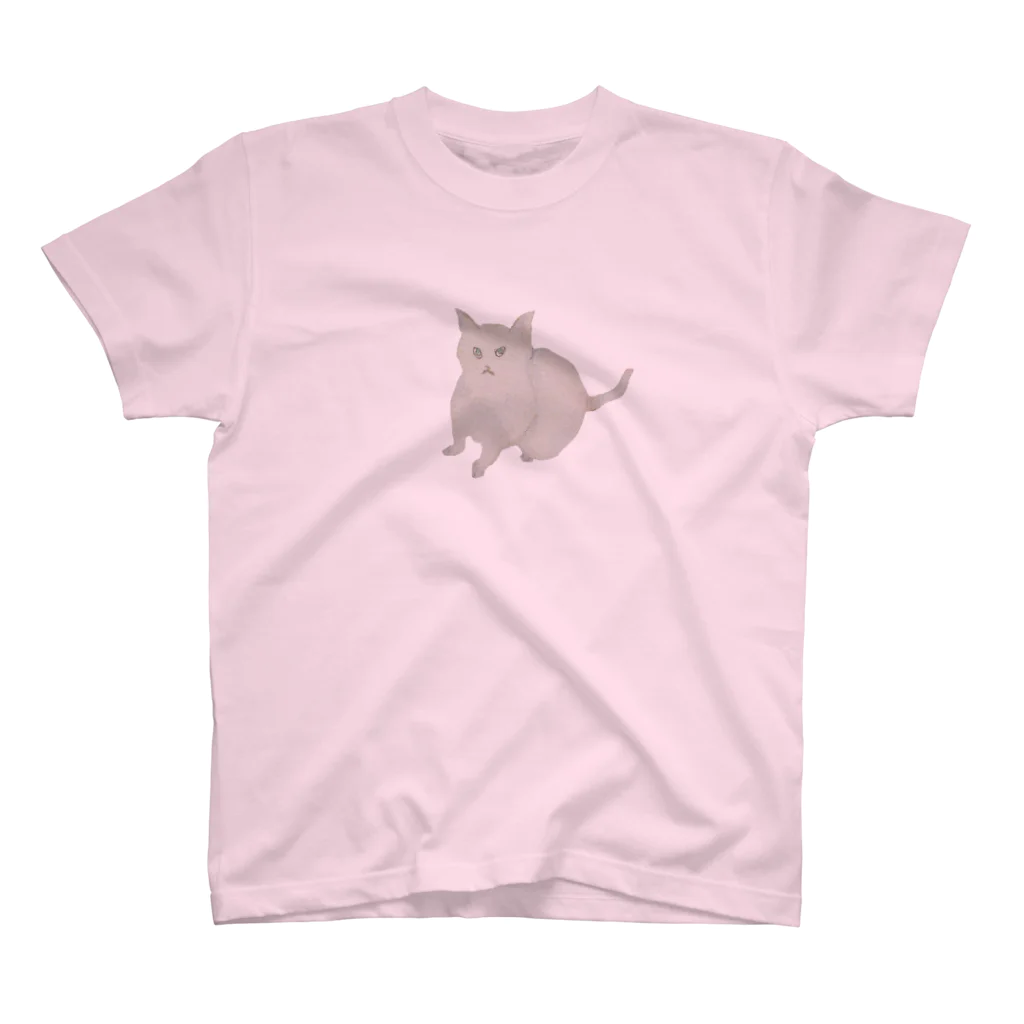 nora3kuro3のにらみねこ２ スタンダードTシャツ