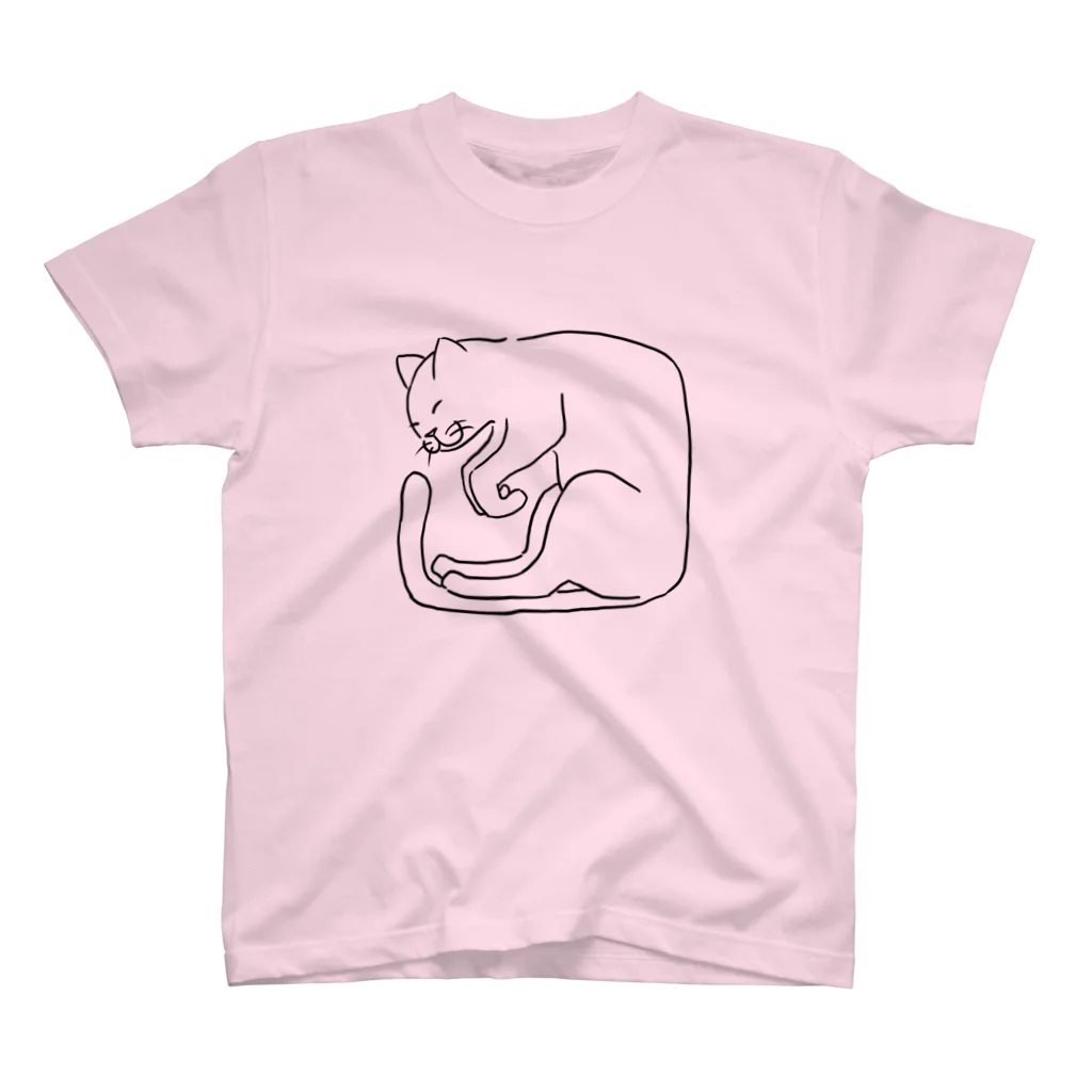 shiroのshikakuneko スタンダードTシャツ