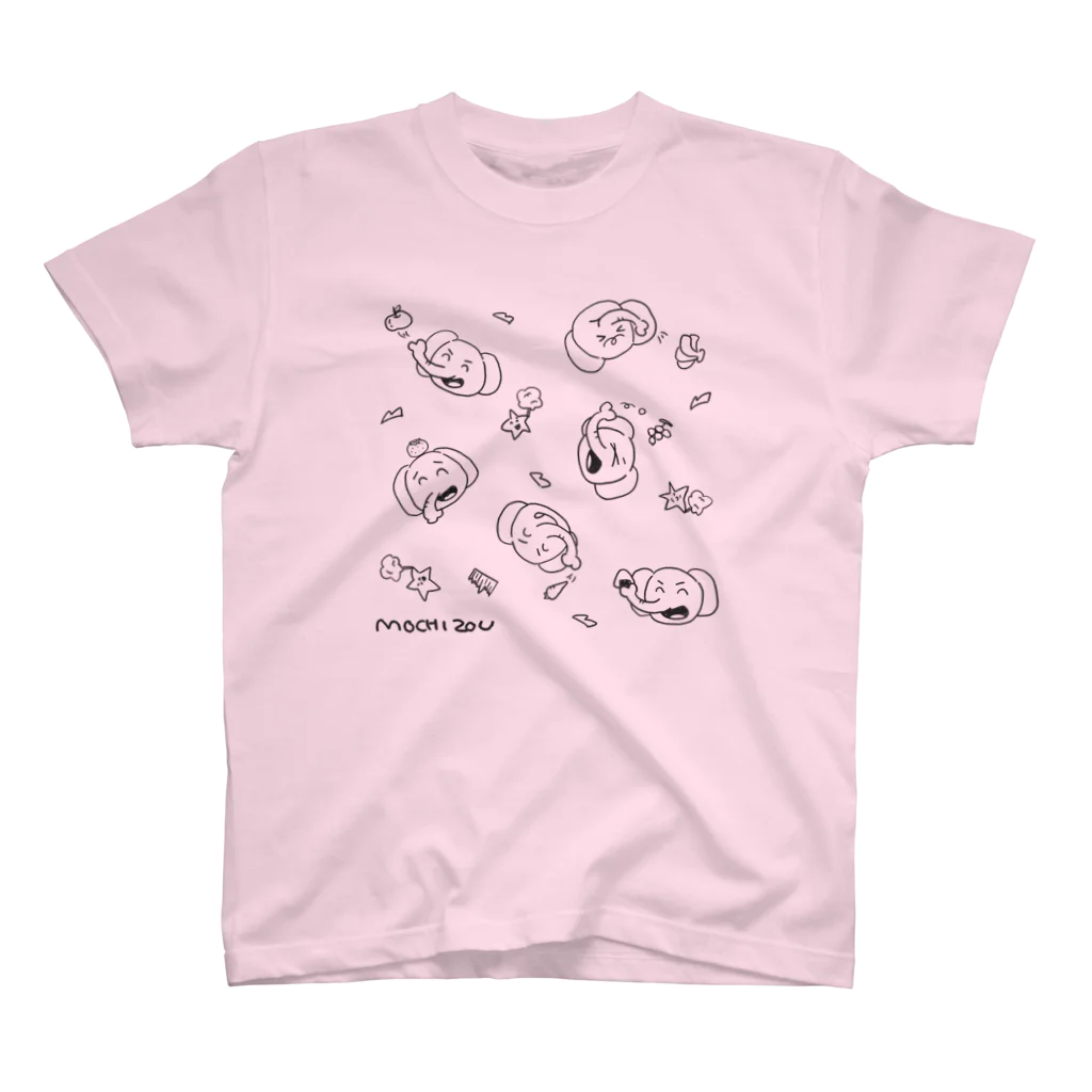 はるやまのごはんとMOCHIZOUくん（ノーマル） スタンダードTシャツ