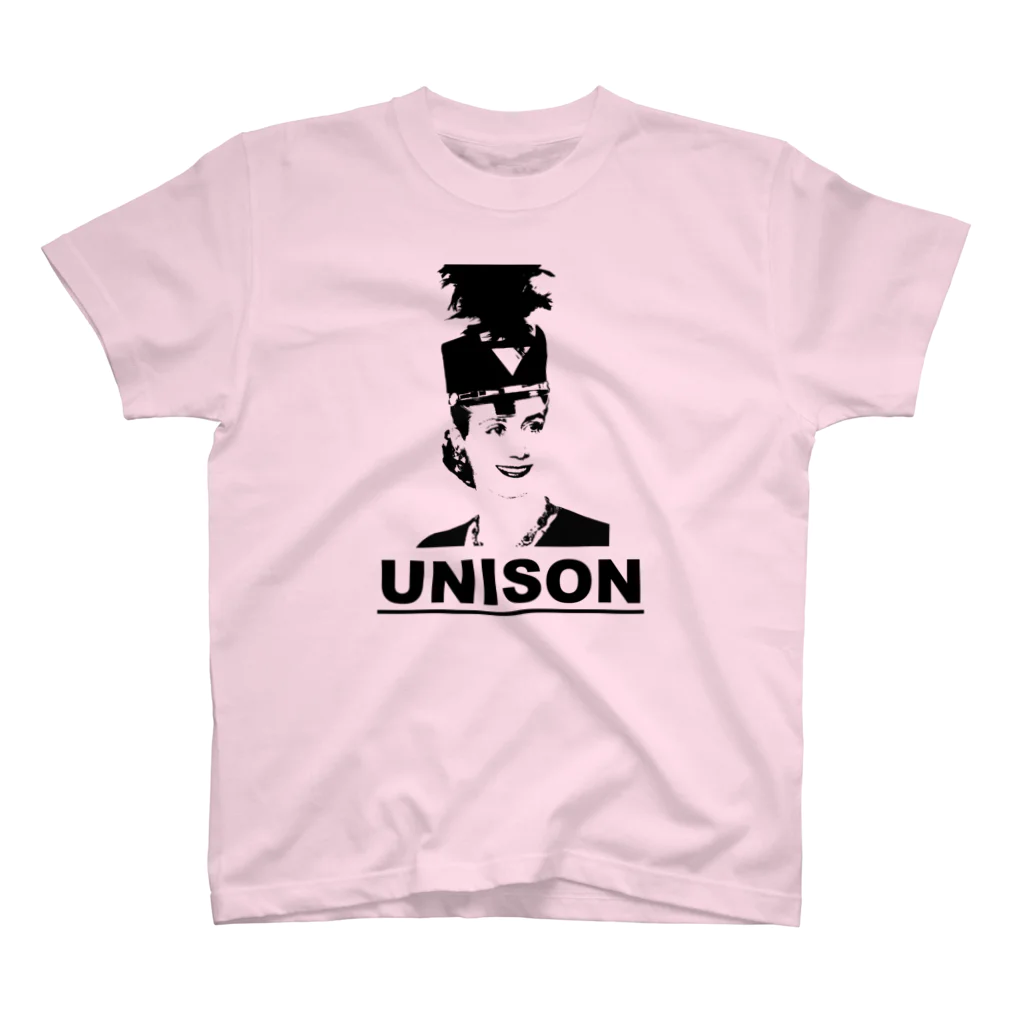 UNISONのEvita with shako スタンダードTシャツ