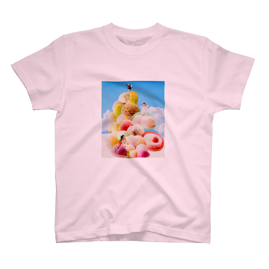 carly_A_RのIce cream mountain スタンダードTシャツ