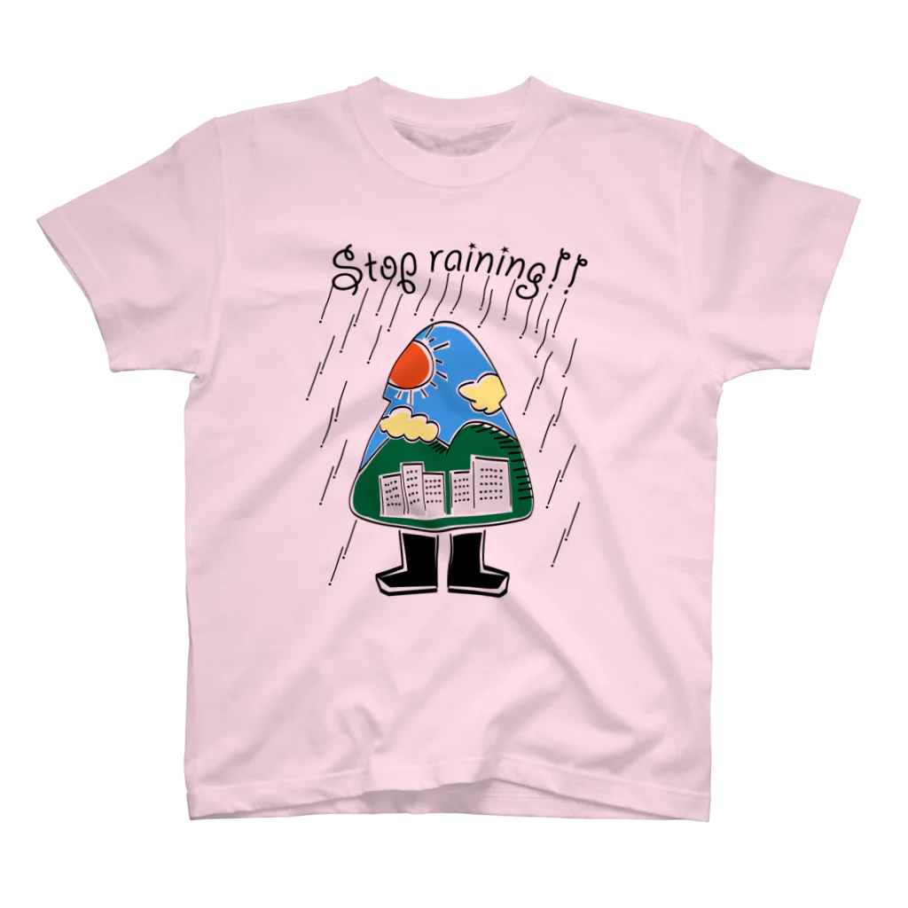 ナントカのStop raining!! (colorful) スタンダードTシャツ