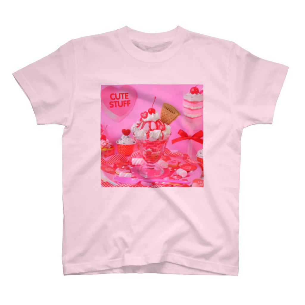 fancy fake sweets Marianne☆のYummyパフェ💕 スタンダードTシャツ