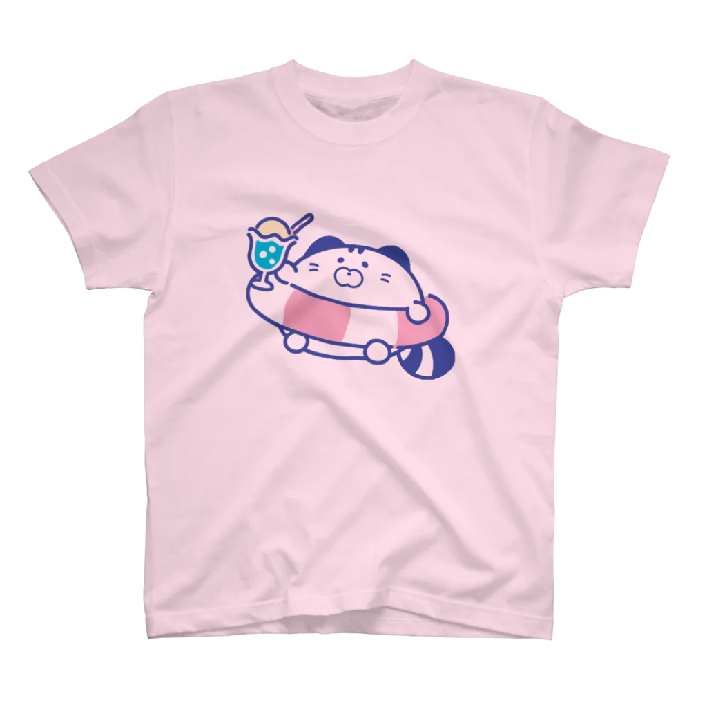 ちくわ屋さんのしゅわしゅわちーくん スタンダードTシャツ