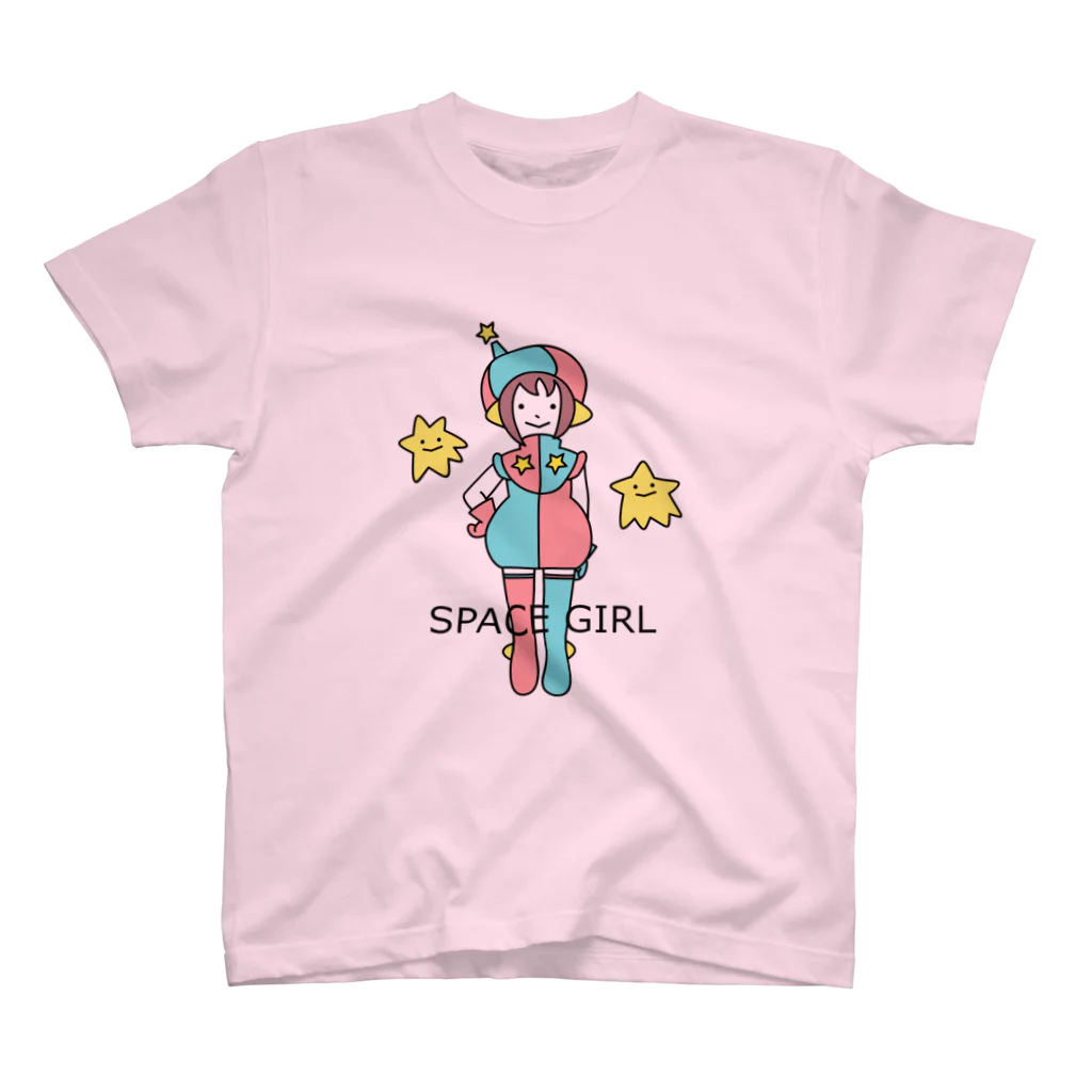 HaRuMiTiのspace girl スタンダードTシャツ