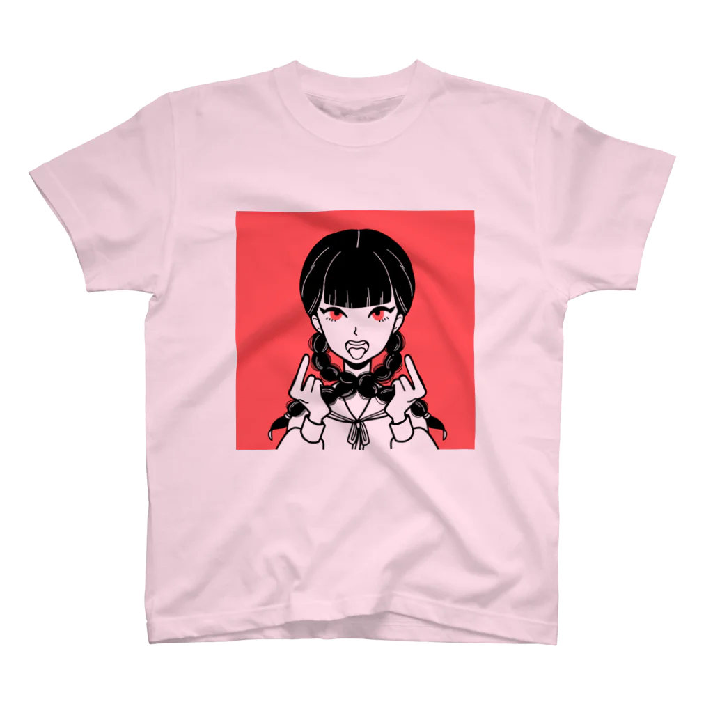 宇宙の片スミのベー スタンダードTシャツ