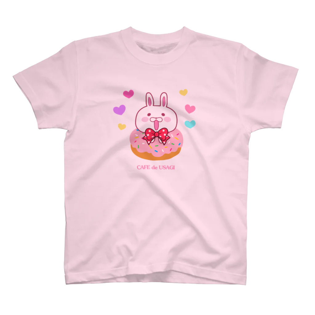 STRANGE♥CUTEのCAFE de USAGI♥donut スタンダードTシャツ