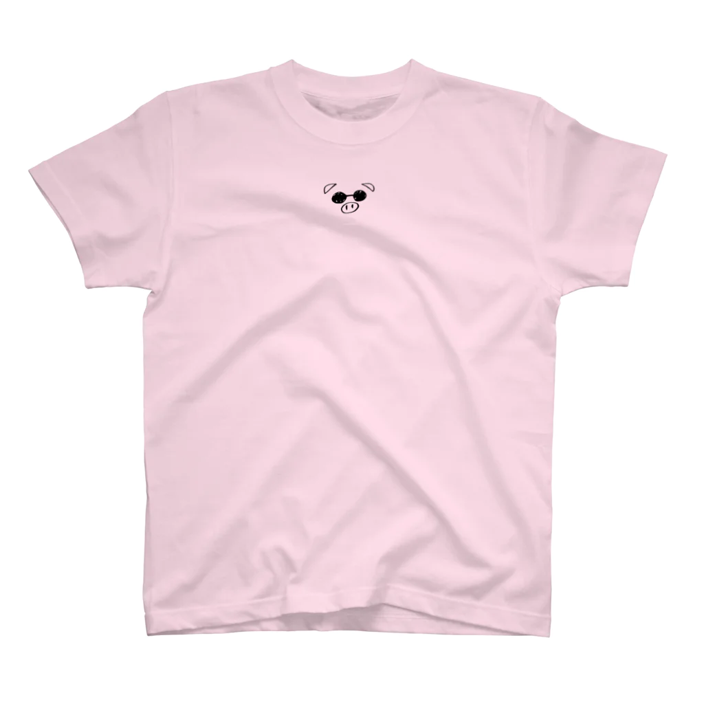 なかとしちゅうねんのPiGlasses（ワンポイント） Regular Fit T-Shirt