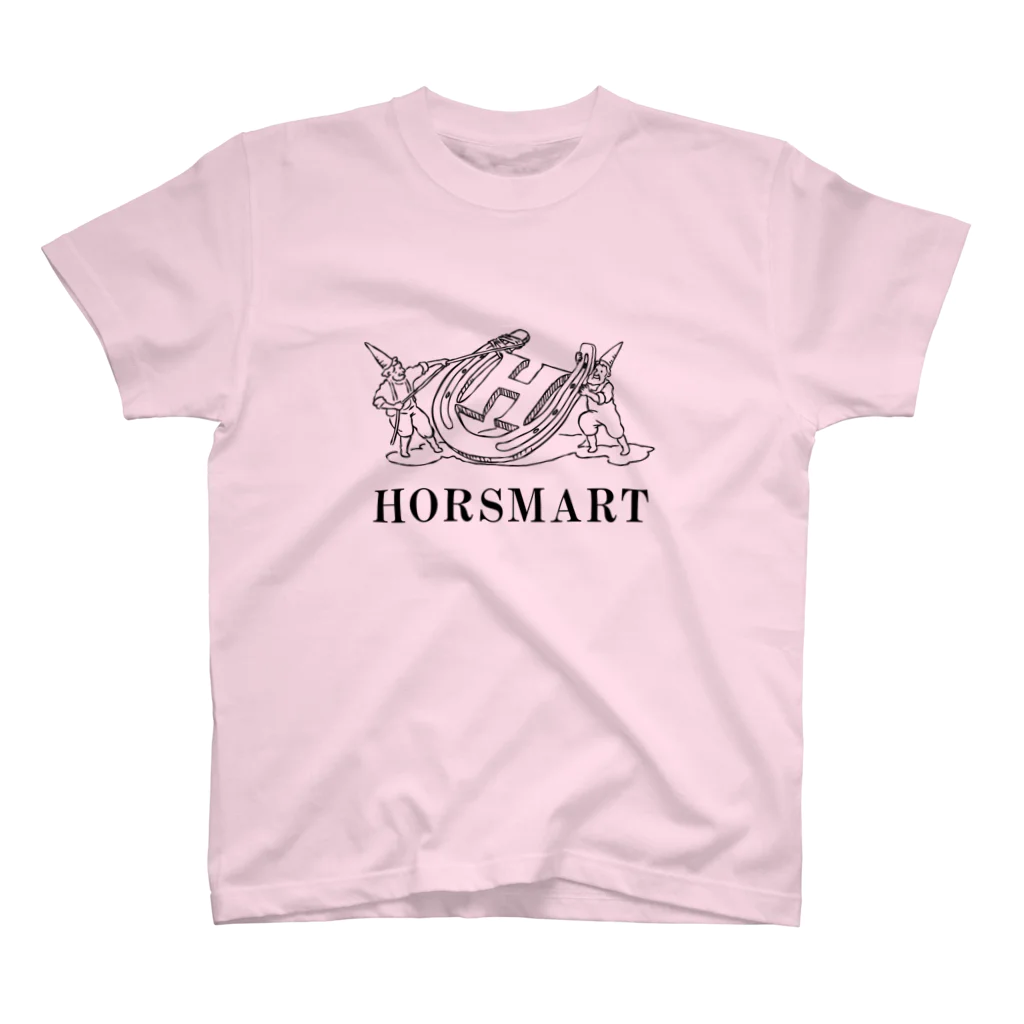 HORSMART公式ショップの色選べます『HORSMARTオリジナル商品』 スタンダードTシャツ