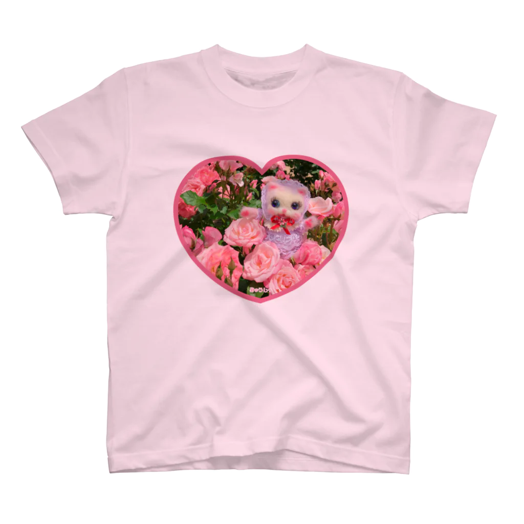 メルティカポエミュウの薔薇とベリー❤️(天使の羽) スタンダードTシャツ