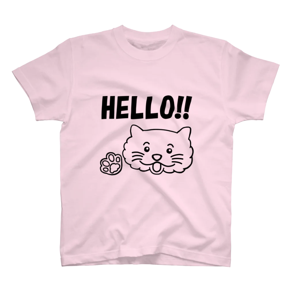 HolyのSmile_Cat Regular Fit T-Shirt