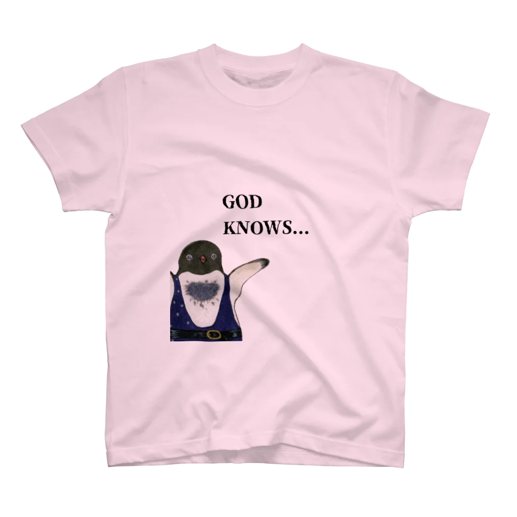 ヤママユ(ヤママユ・ペンギイナ)のGOD KNOWS... スタンダードTシャツ