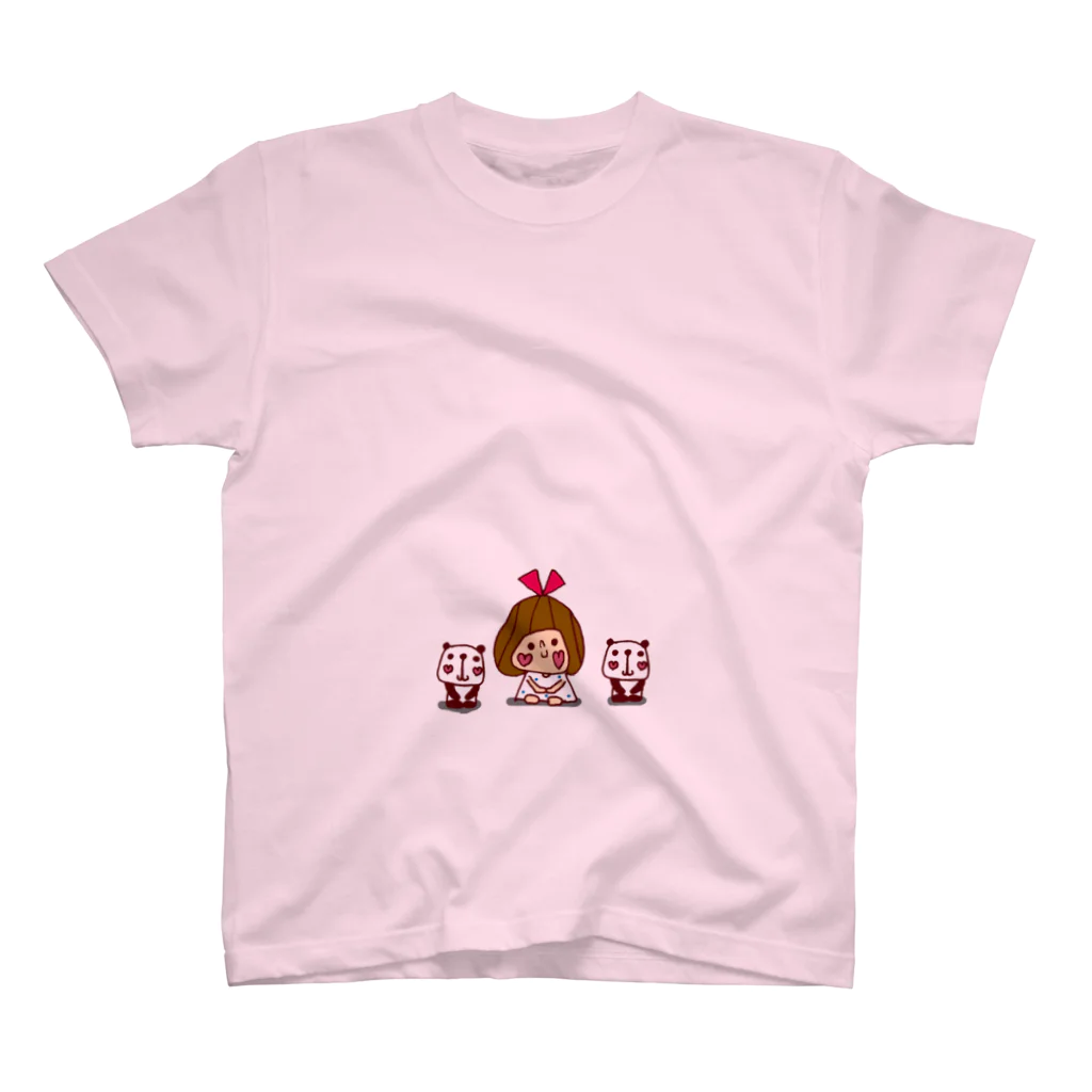 かょのこHANKOのよろしくリボンちゃん スタンダードTシャツ