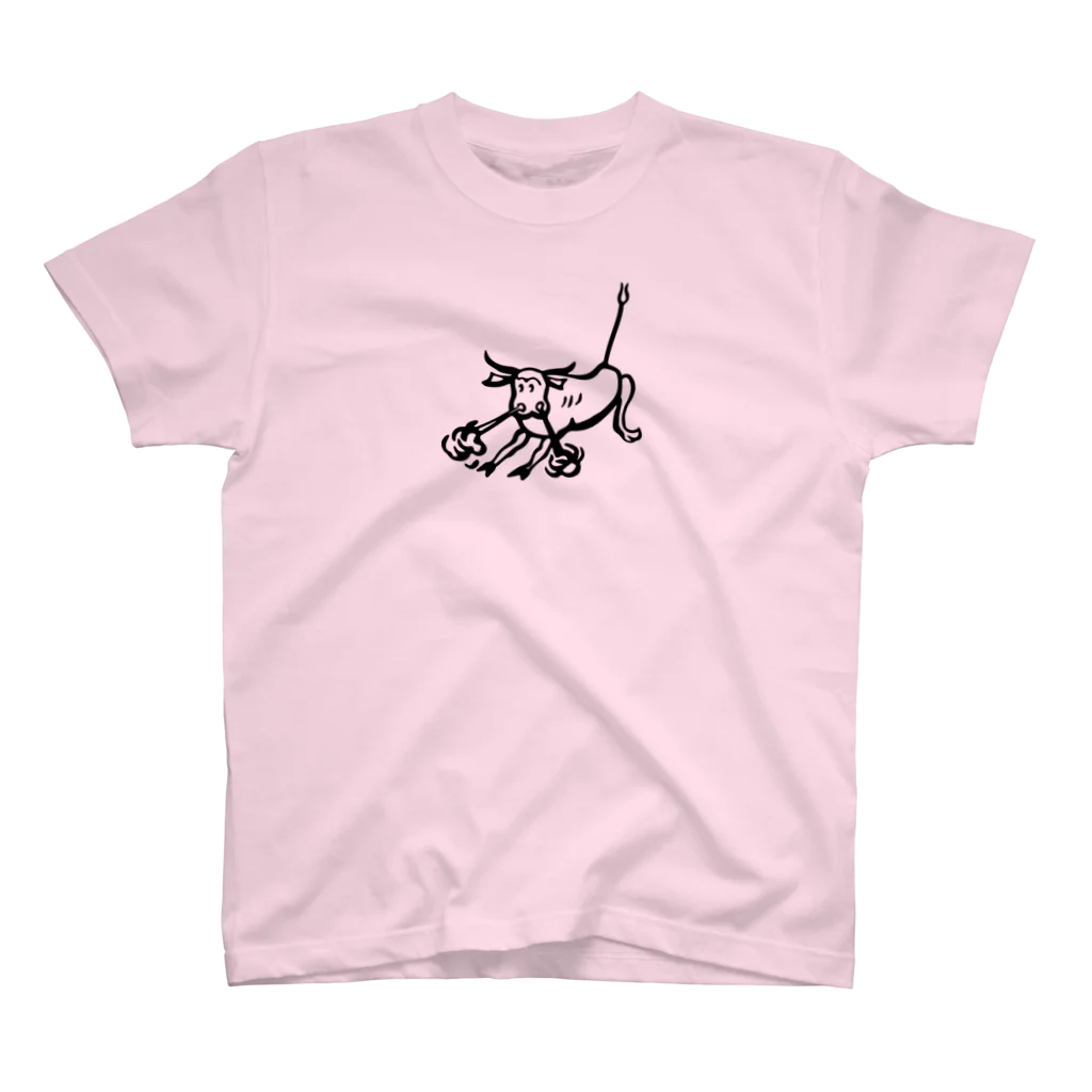 stereovisionの荒ぶる雄牛（Snorting Bull） スタンダードTシャツ