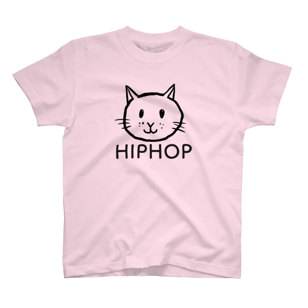autorockwearのHIPHOP猫 スタンダードTシャツ