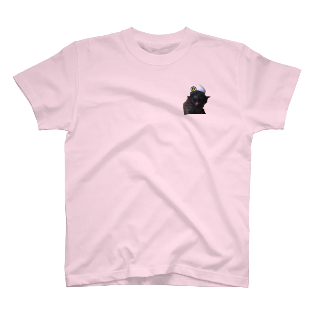 ひみつchocolatierの猫のお巡りさん Regular Fit T-Shirt
