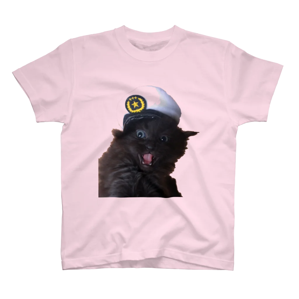 ひみつchocolatierの猫のお巡りさん再び Regular Fit T-Shirt