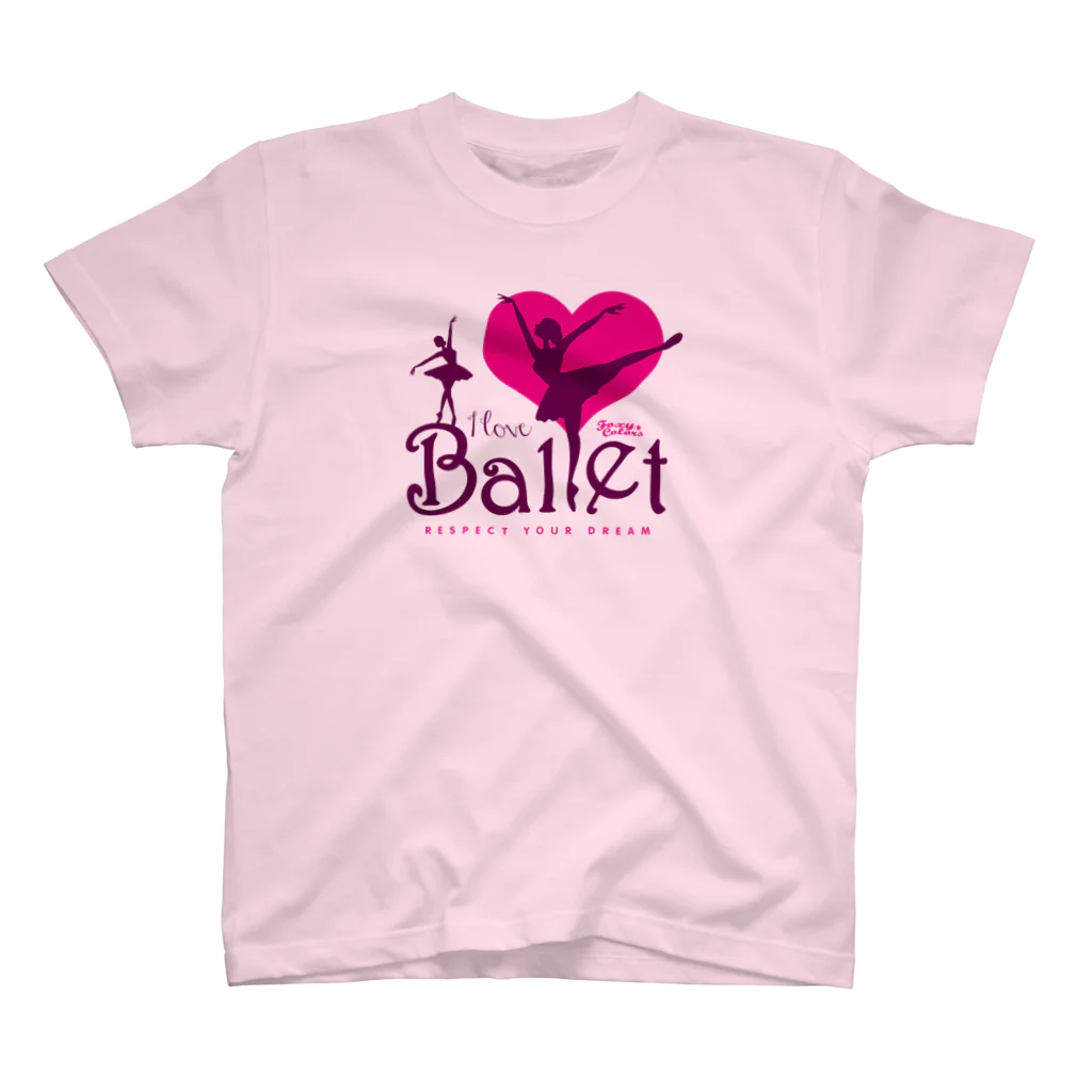 FOXY COLORSのI Love Ballet A スタンダードTシャツ