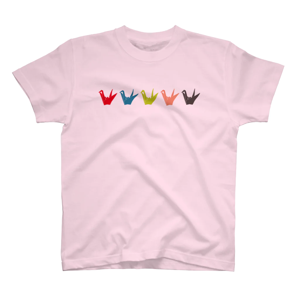 ░▒▓ＳＭＩＲＫＷＯＲＭ▓▒░のPAPERCRANE スタンダードTシャツ