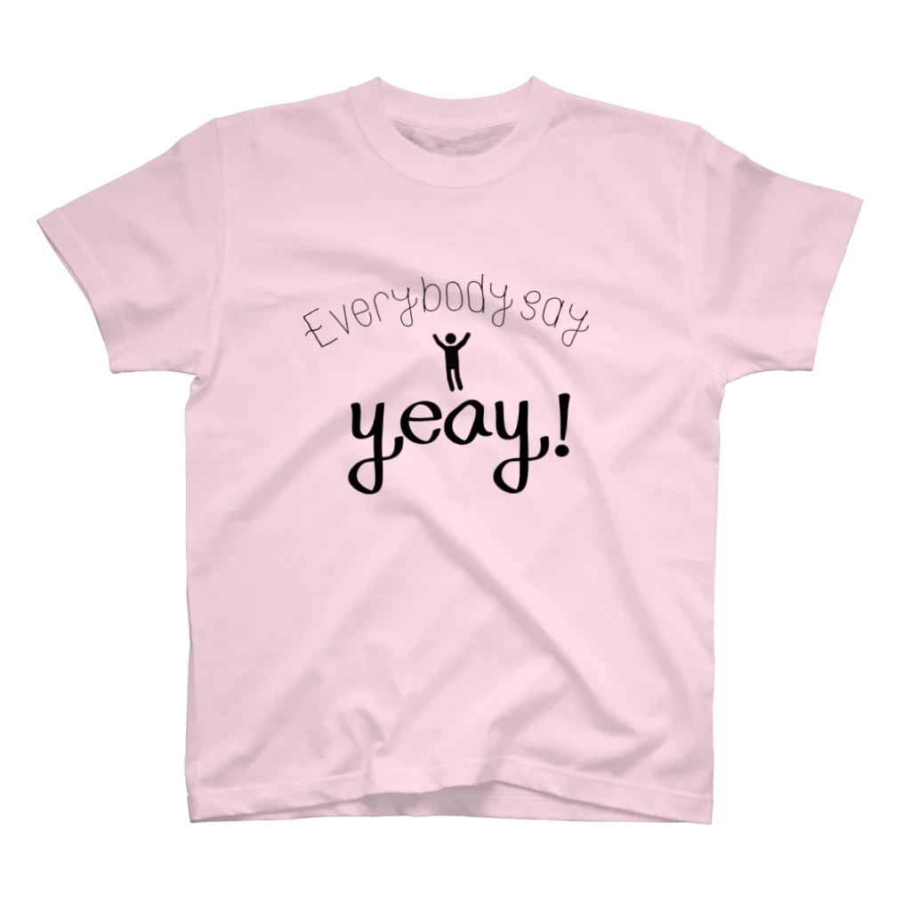 sapphirusのeverybody say yeay! スタンダードTシャツ