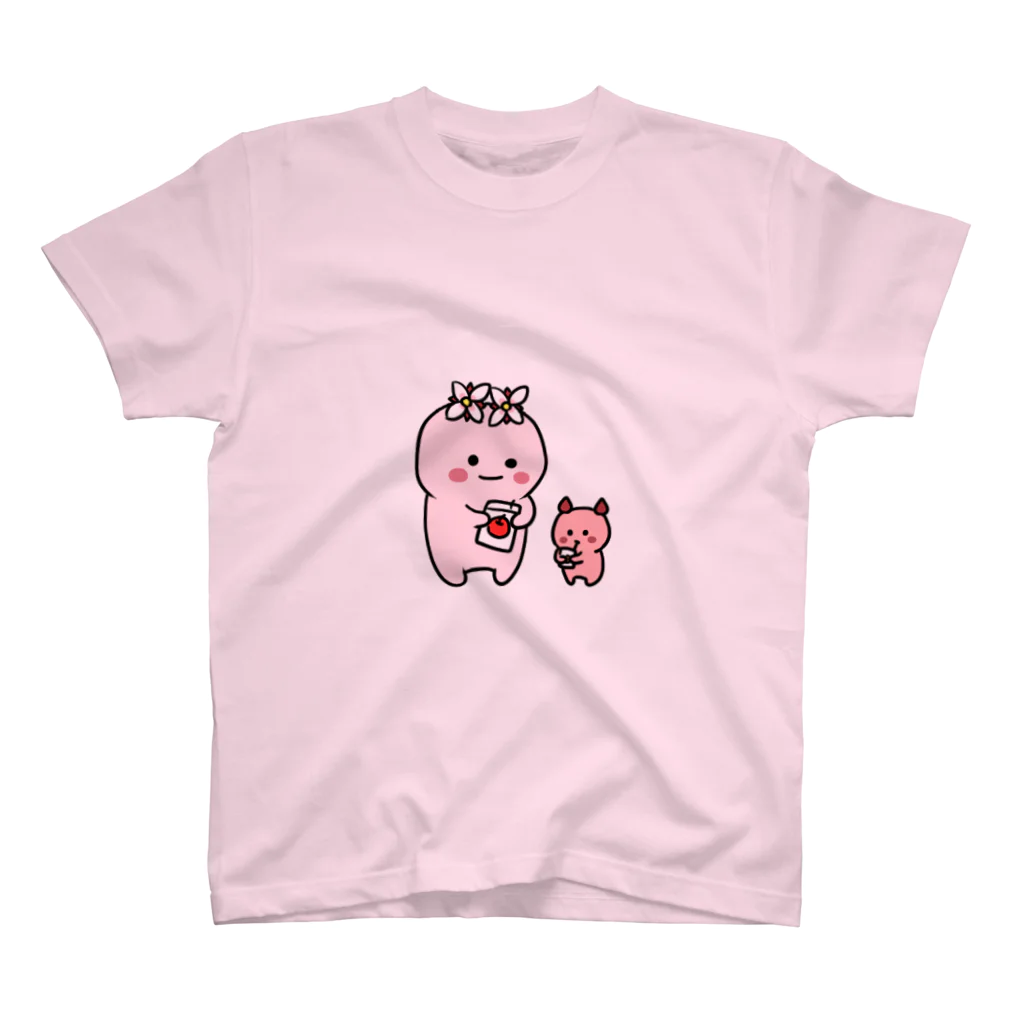 katakorisanのちんちょうげちゃんとタネちゃん Regular Fit T-Shirt