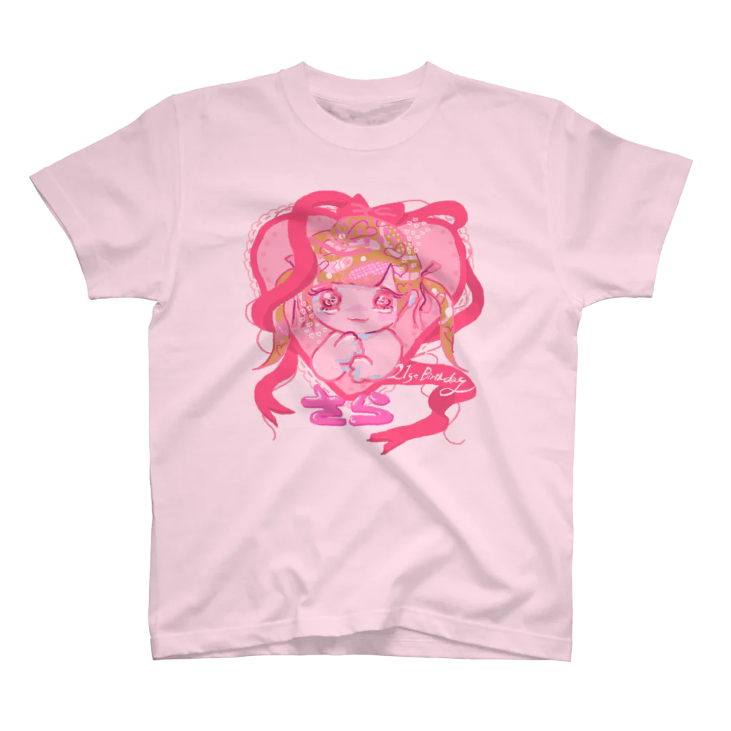 sara_chiaiのぶりぶりちゃん Regular Fit T-Shirt