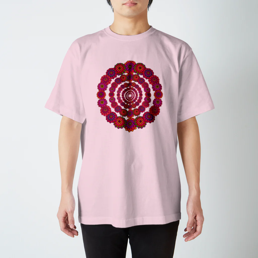 illustrator_E14のDahlia スタンダードTシャツ