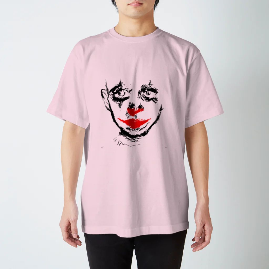 昆布しょうゆのclown plain スタンダードTシャツ