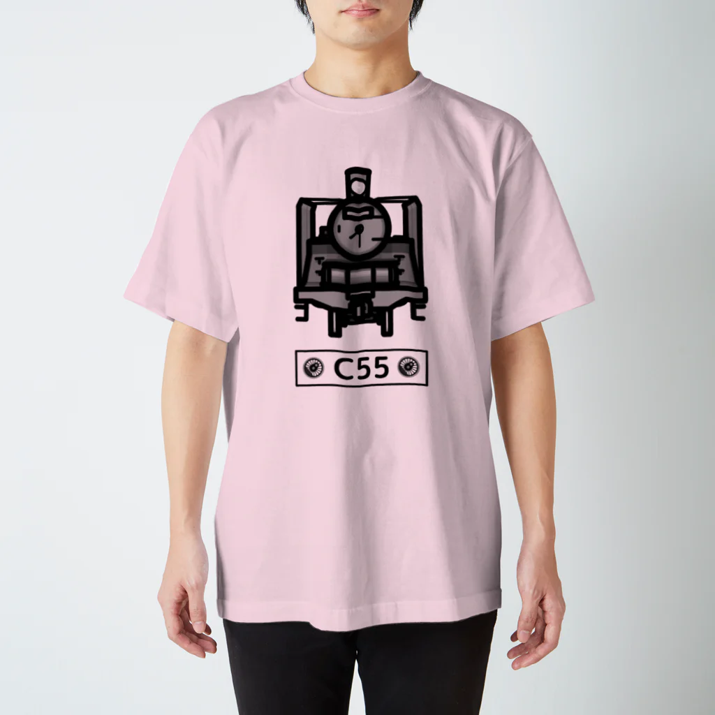 これから企画の「C55」蒸気機関車 スタンダードTシャツ