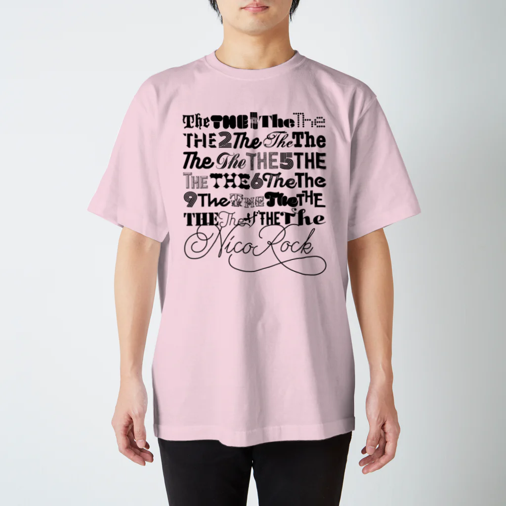 NicoRock 2569のTHE2THE5THE6THE9 Regular Fit T-Shirt