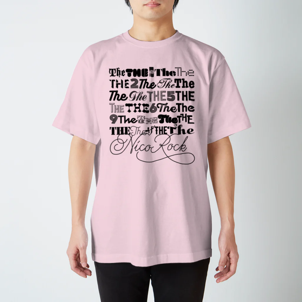 NicoRock 2569のTHE2THE5THE6THE9 スタンダードTシャツ