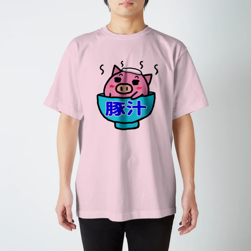 ナナのグッズショップの豚汁 Regular Fit T-Shirt