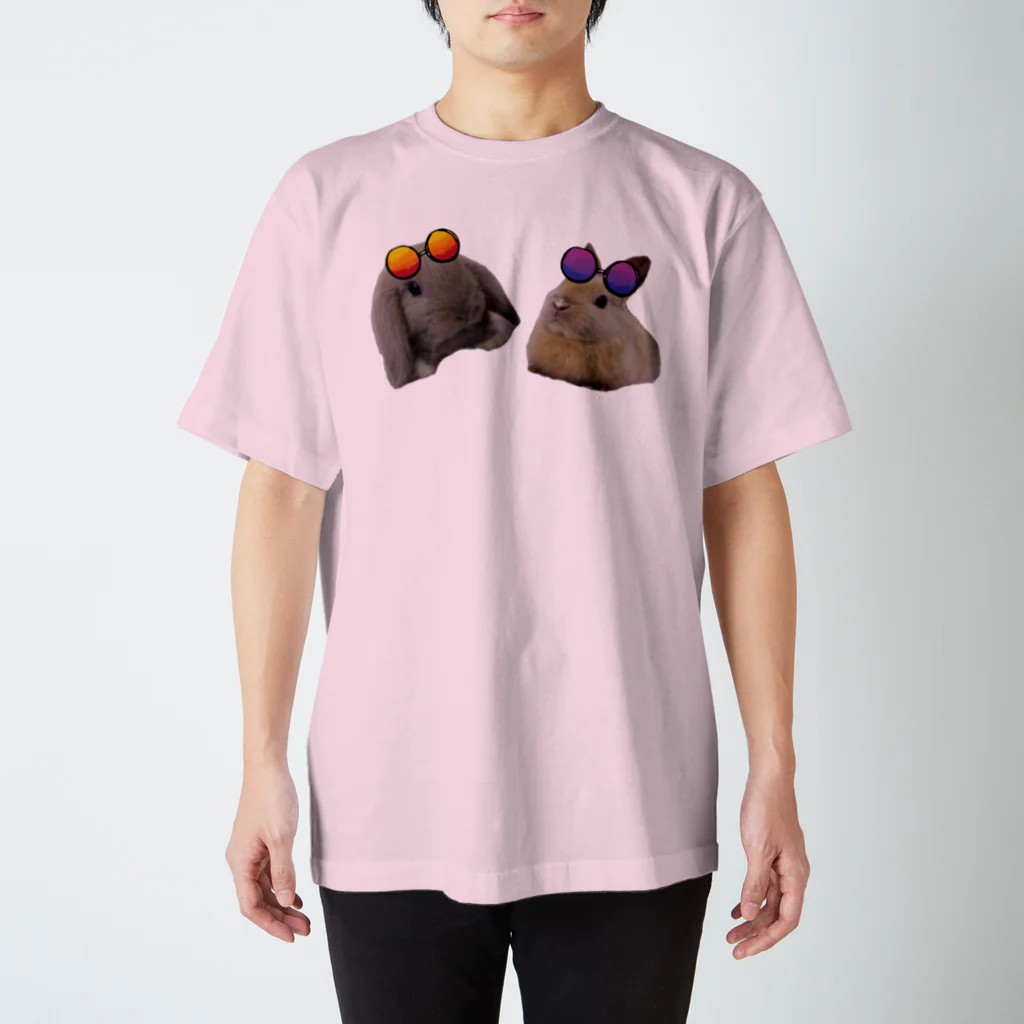 うさぎのメルココのサマータイムラビット Regular Fit T-Shirt