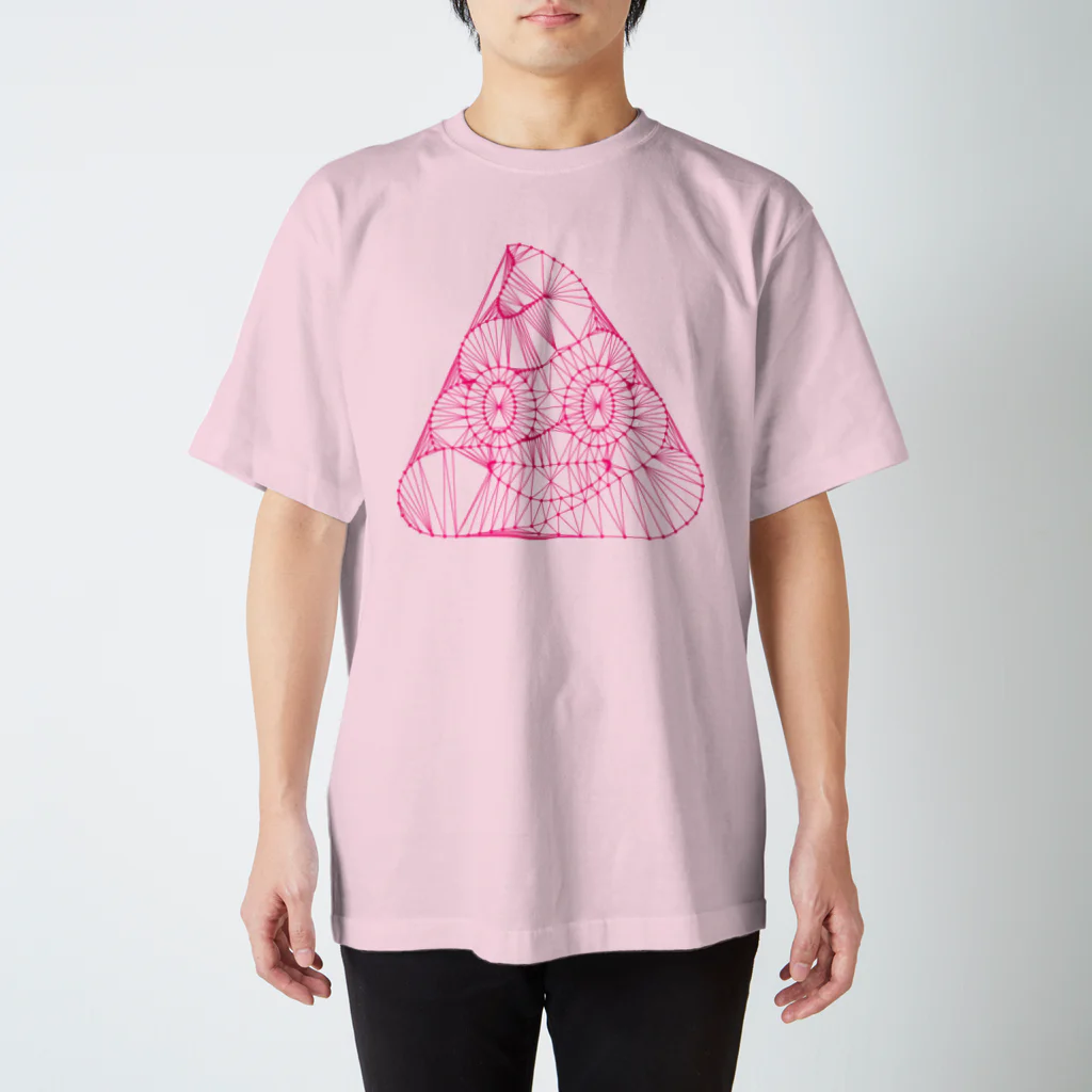 YAMAZAKI, *HarukiのHoloUNC（ピンク） スタンダードTシャツ