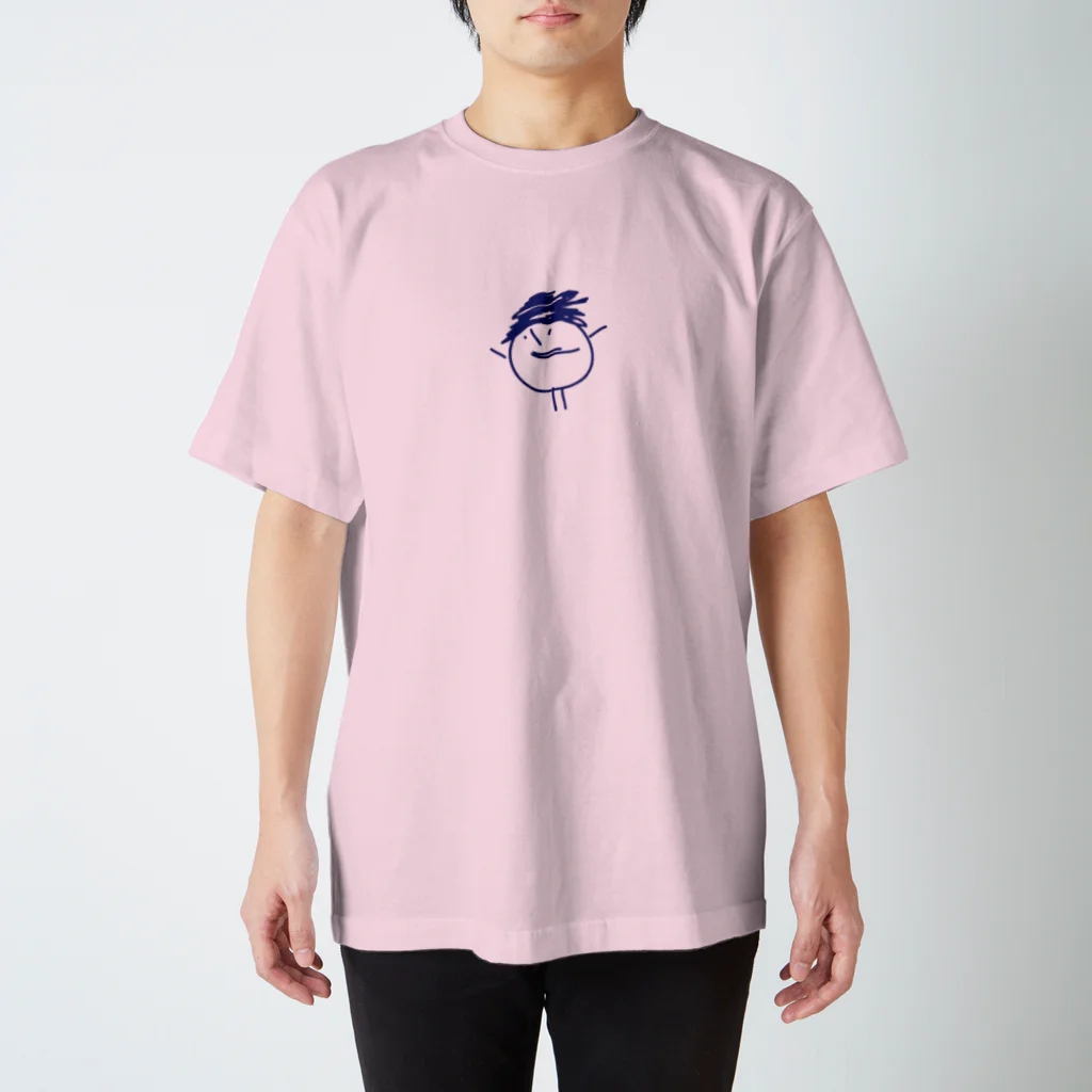 しまっかーとにー55designの寝ぐせくん スタンダードTシャツ