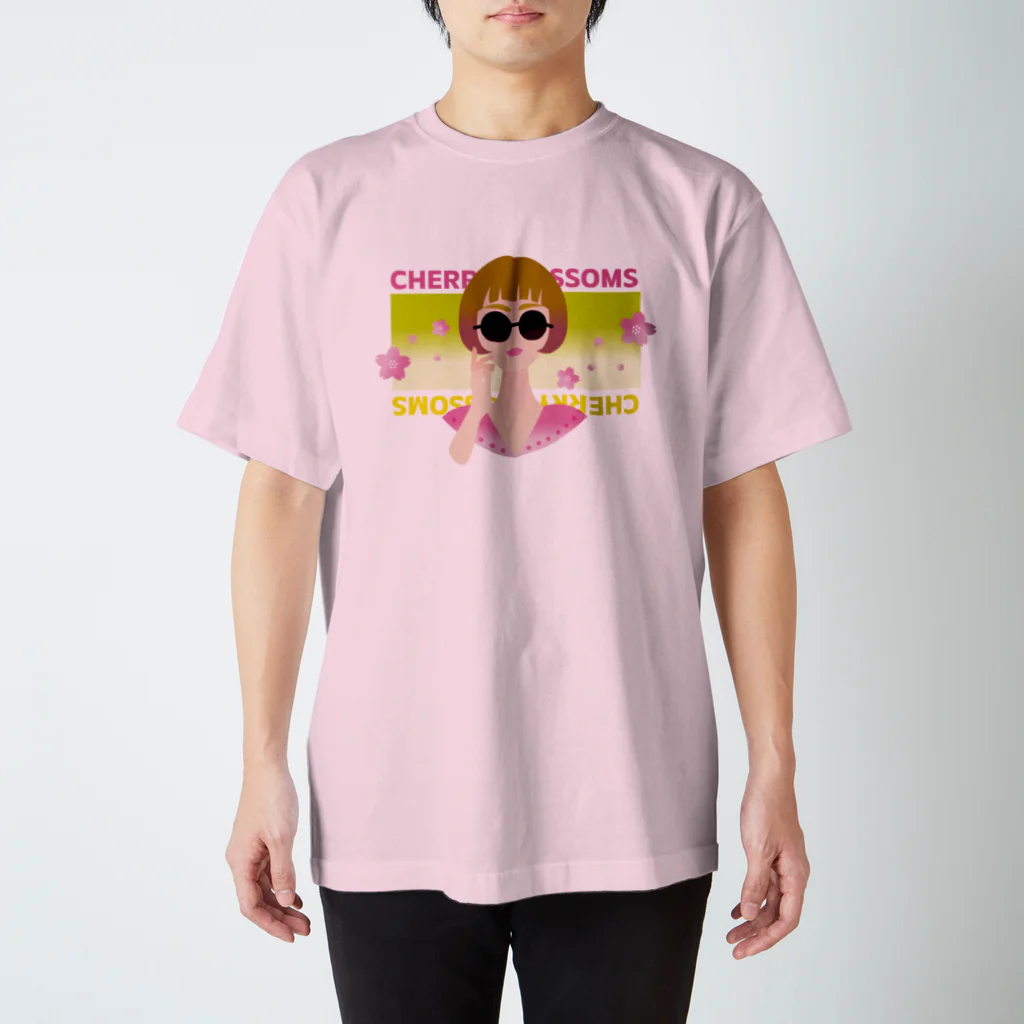 ぴぴSHOPのCHERRYBLOSSOMS スタンダードTシャツ