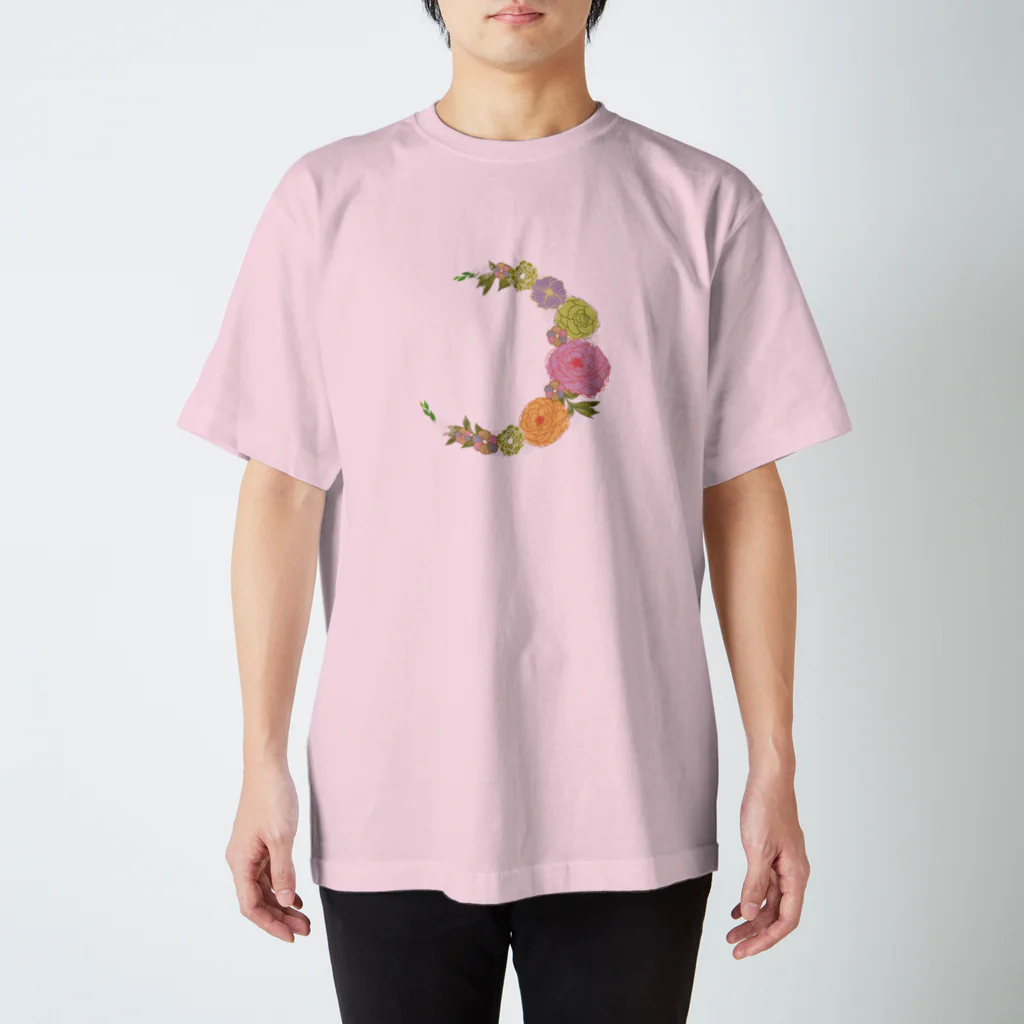 LuLaLysのCrescent Bouquet スタンダードTシャツ