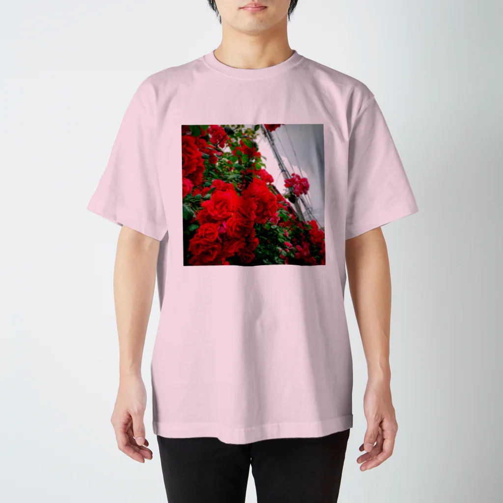 しまこのみせのあの日のお花 スタンダードTシャツ