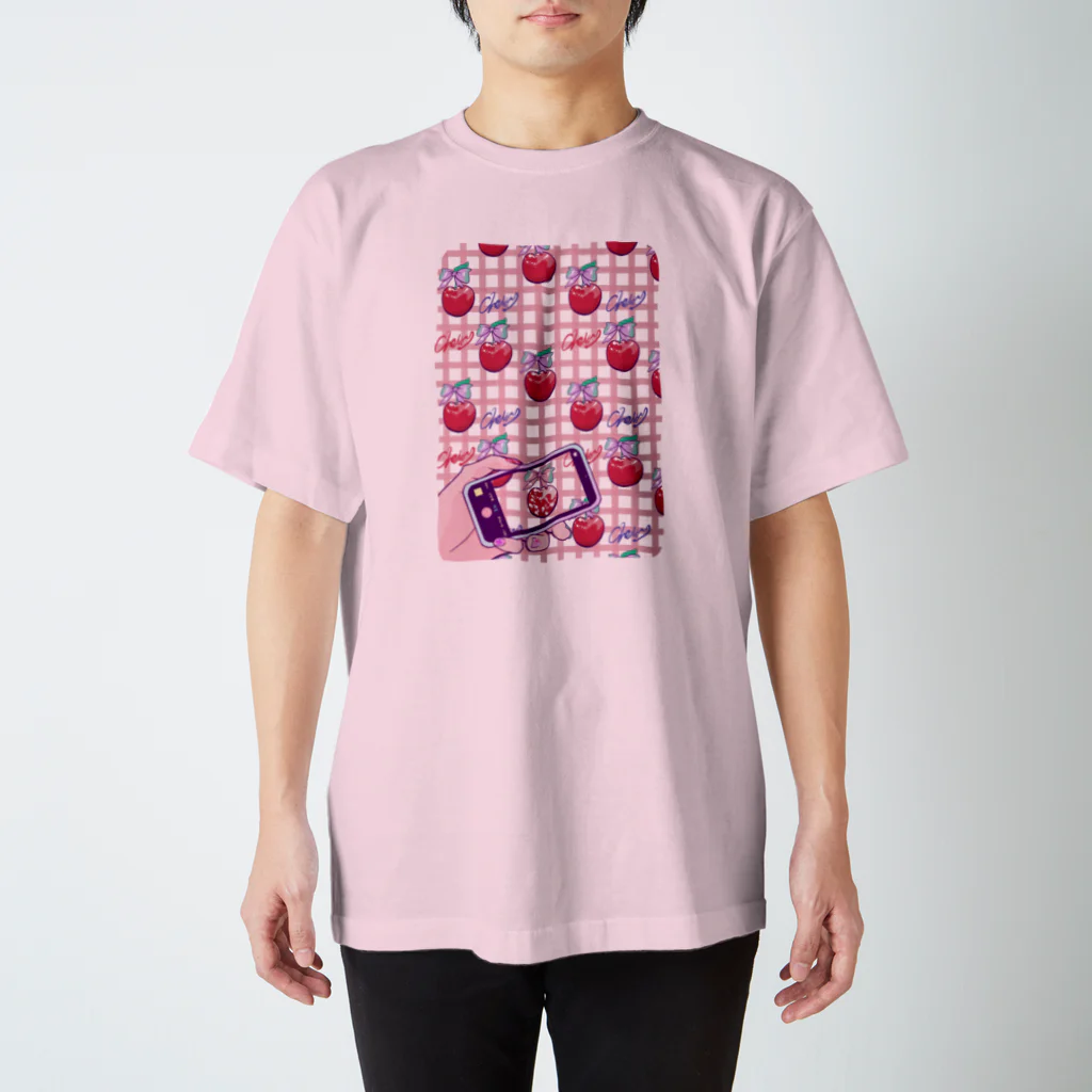 せもきちのI found a 🍒🍎！ Regular Fit T-Shirt