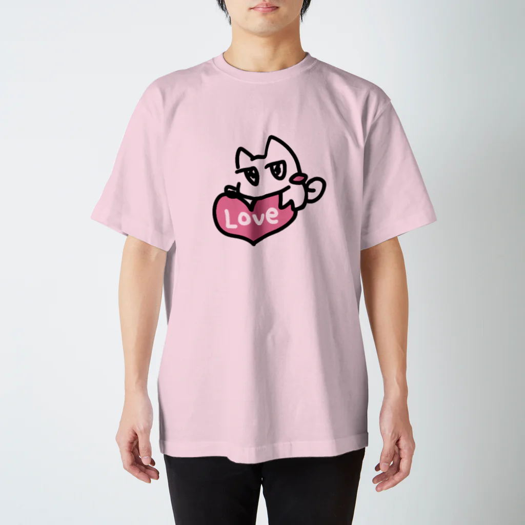 crybabyrabbit's shopのLove with Gochan(-ω-) スタンダードTシャツ