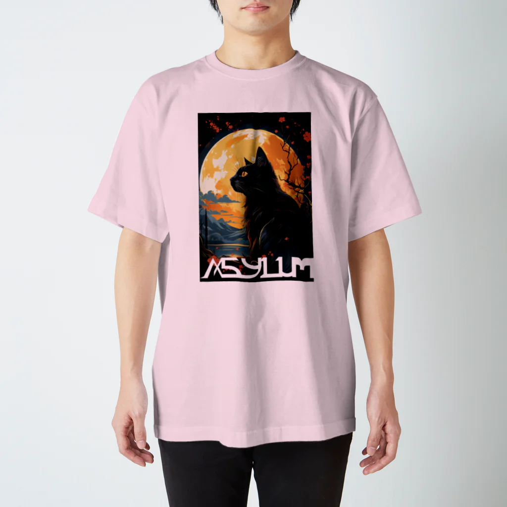 ASYLUMのasylumムーンキャット スタンダードTシャツ